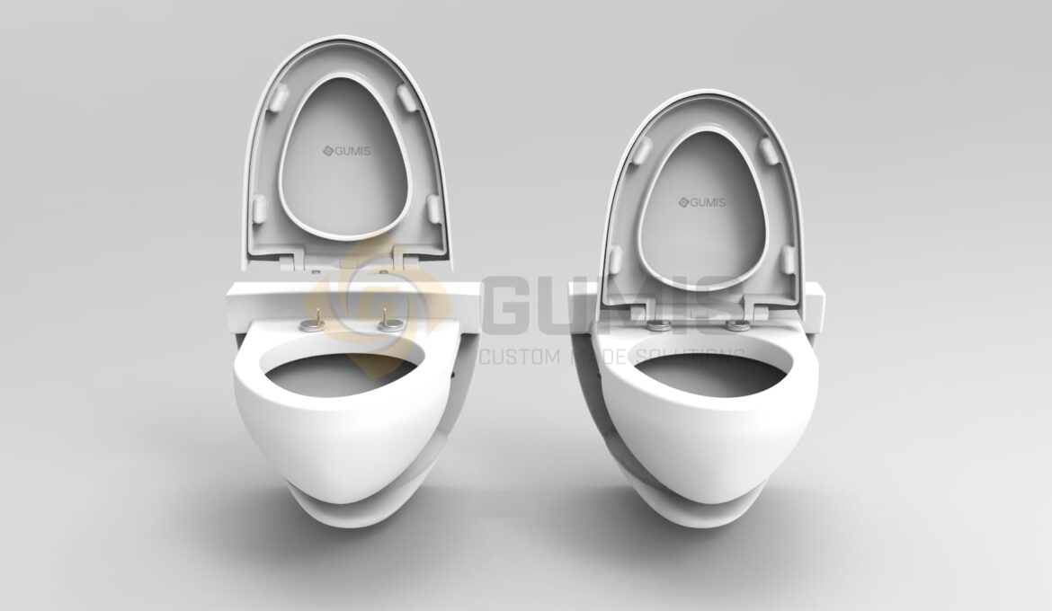 Gumis detachable toilet seat