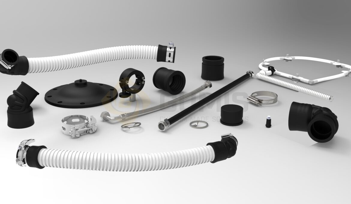 Various vacuum system spares