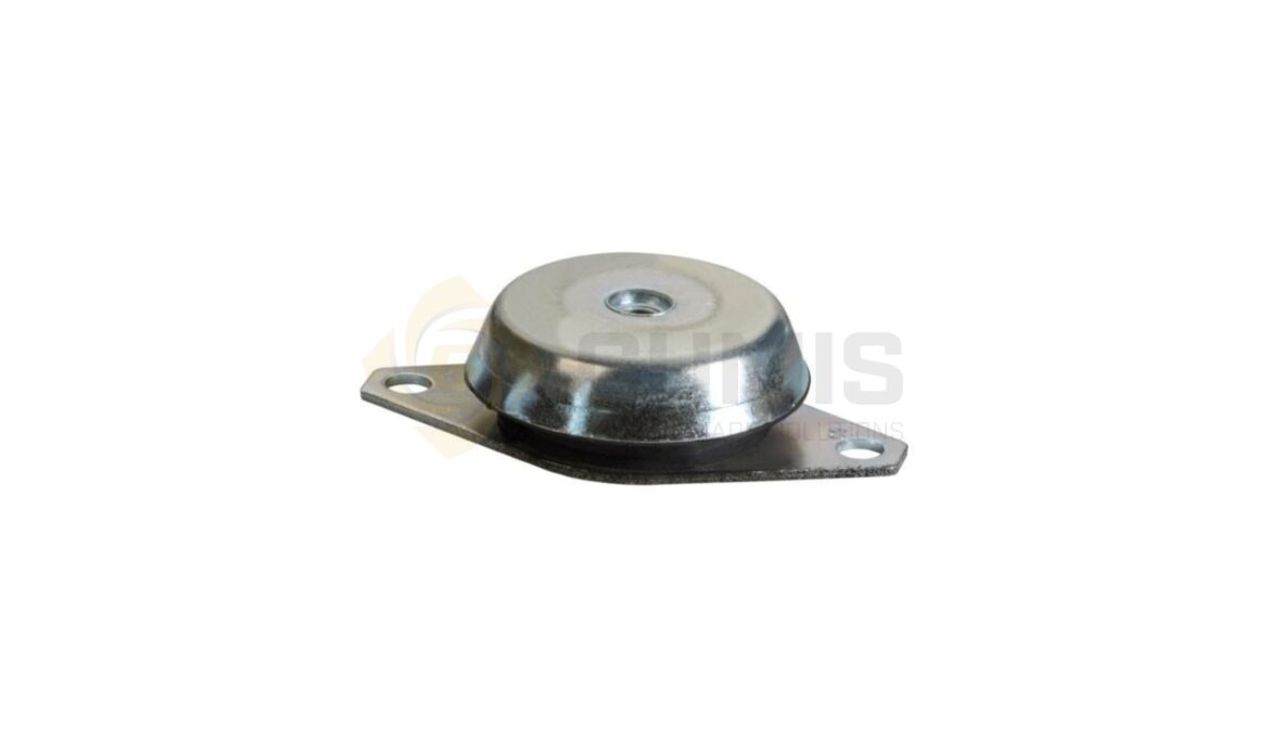 Bell mount with threaded nut